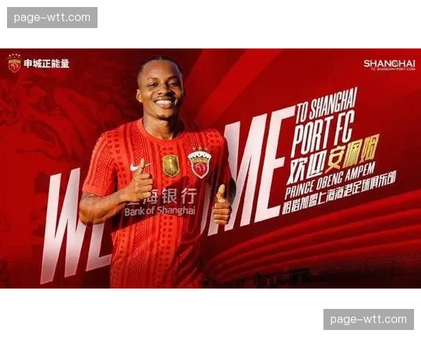 上海海港官宣第六外援安佩姆租借加盟，完成-6655-新政下外援满编